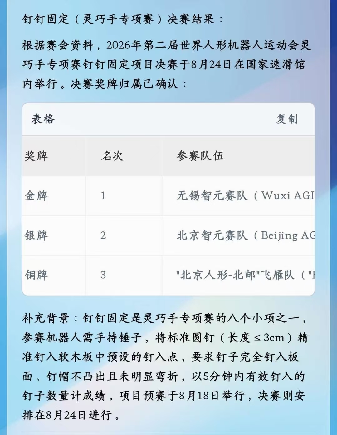 第二届世界人形机器人运动会灵巧手专项赛现场照片1